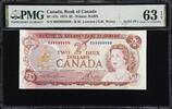 Canada  Canada 2 Dollars QEII 1974 SOLID Serial RH 9999999 CH UNC PMG 63... 1,488.49 £  +  40.95 £ shipping