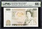 Great Britain Great Britain 50 Pounds ND (1981-88) B17 QEII P-381a GEM UNC PMG 66 EPQ -