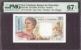 France  New Caledonia 20 Francs ND (1963) Pick-50c SUPERB GEM UNC PMG 67... 242.00 £  +  17.12 £ shipping
