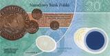 POLAND / POLEN 20 zlotych 2023 Mikolaj Kopernik POLIMER UNC