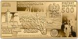 POLAND / POLEN 500 zlotych 2021 Lech Kaczynski Proof