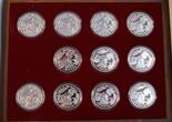 Poland / Polen 2009 11 numismatic items from the series Nature Symbols Proof