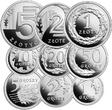 POLAND / POLEN 2019 100 years of zloty - Set of 9 silver coins. Presale. Proof