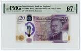  £20 Pounds 2024 King Charles, First Prefix, Low number EH01 001944 PMG ... 1,127.04 £  +  8.67 £ shipping