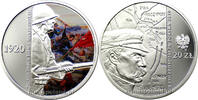 POLAND / POLEN 20 zlotych 2010 90 rocznica Bitwy Warszawskiej. PP 39.01 £  +  8.67 £ shipping