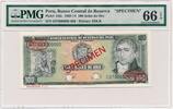 PERU 100 soles de oro 1972 SPECIMEN PMG 66 EPQ 563.52 £  +  8.67 £ shipping