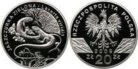 POLEN / POLAND 20 zlotych 2009 Jaszczurka Zielona, Lacerta viridis PP 93.15 &pound;  +  34.18 &pound; shipping