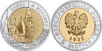 POLAND / POLEN 5 zlotych 2022 Moszna Castle, mint bag, 100 coins UNC 170.91 &pound;  +  34.18 &pound; shipping