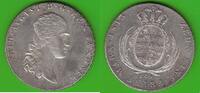 Sachsen Konventionstaler Friedrich August I. 1806-1827, hübsch -