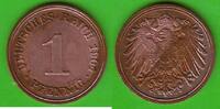 Kaiserreich 1 Pfennig hübsch -