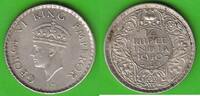 Britisch-Indien 1/4 Rupee George VI. 1936-1952, Bombay, hübsch -