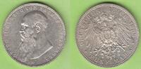 Sachsen-Meiningen 5 Mark Georg II. 1866-1914, hübsch -