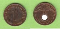 Drittes Reich 1 Reichspfennig sehr hübsch -