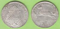 Braunschweig-Wolfenbüttel 2/3 Taler Karl I. 1735-1780, toll erhalten, selten in dieser Qualität -