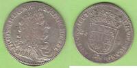 Brandenburg-Preußen 2/3 Taler Friedrich Wilhelm 1640-1688, seltener Jahrgang -