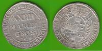 Münster 24 Mariengroschen Friedrich Christian von Plettenberg 1688-1706, toll erhalten -
