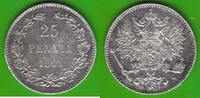 Finnland 25 Penniä Nikolaus II. 1894-1917, hübsch -