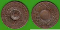 Brasilien 20 auf 40 Reis Pedro I. 1823-1831, Rio de Janeiro, mit Gegenstempel, überdurchschnittlich -