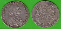 Eichstätt 1/2 Taler Johann Anton Freiherr von Zehmen 1781-1790, hübsch -