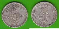 Norwegen 10 Öre Oscar II. 1872-1905 -