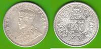Britisch-Indien Rupee George V. 1910-1936, sehr hübsch, Bombay -