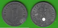 Drittes Reich 1 Reichspfennig sehr hübsch, bessere Ausgabe -