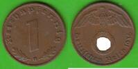 Drittes Reich 1 Reichspfennig seltener Jahrgang -