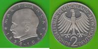 BRD 2 Deutsche Mark Planck, toll erhalten -