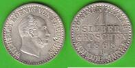 Preußen 1 Silbergroschen Wilhelm I. 1861-1888, hübsch -