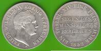 Preußen Ausbeutetaler Friedrich Wilhelm IV. 1840-1861 -