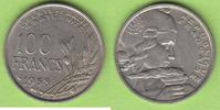 Frankreich 100 Francs seltener Jahrgang, hübsch -