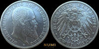 Württemberg 2 Mark 1906 F Wilhelm II ss 21.67 £  +  shipping