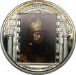 COOK ISLANDS 20 Dollars 2010 Masterpieces of Art - Rembrandt van Rijn, Golden Helmet Proof