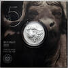 South Africa 5 rand 2021 Buffalo, 1 oz silver unz 160.80 &pound;  +  38.09 &pound; shipping