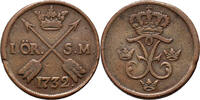 SWEDEN 1 Öre Frederick I -