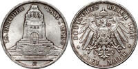GERMANY (SAXONY) Frederick Augustus III 3 Mark 1913 E ST/fast ST