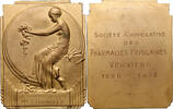 FRANCE Plaque Roconnaissance, Alphonse Mauquoy -