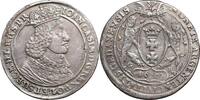 Poland John II Casimir, thaler GR, Danzig Mint, rare  1649 ss