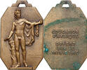 FRANCE Plaque Education Physique offert par le Ministre, Delannoy ~VZ-ST 16.47 £  +  17.34 £ shipping