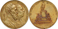 GERMANY Medal Alfred Krupp's monument, A. Scharff -