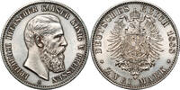 GERMANY (PRUSSIA) 2 Mark Frederick III -