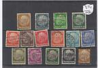 Allemagne Lot de timbres GERMANY - 15 STAMPS DEUTCHES REICH -