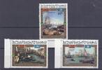 Mauritanie Lot de timbres MAURITANIA - 3 STAMPS - 45 FRANCS + 100 FRANCS + 250 FRANCS 1972 - UNESCO - VENICE -