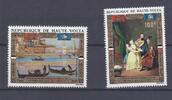 Haute-Volta Lot de timbres UPPER VOLTA - 2 STAMPS - 100 FRANCS + 150 FRANCS - UNESCO - VENISE -