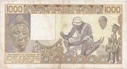 Côte d'Ivoire 1.000 Francs B C E A O - COTE D'IVOIRE - PICK 107 ae - 1 000 FRANCS 1984 - VF -