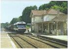 France County 02210 - VIERZY - THE TRAIN STATION - FREIGHT TRAIN -