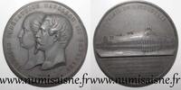 France MEDAL - NAPOLEON III AND EUGENIA - INDUSTRY PALACE - 1855 -