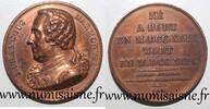 France MEDAL - ART - JEAN FRANCOIS MARMONTEL - 1820 - HISTORIAN, STORYTELLER AND NOVELIST -