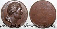 France MEDAL - HORACE BENEDICT DE SAUSSURE - SWISS NATURALIST AND PHYSICIST - 1823 -