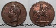 France MEDAL - LOUIS PHILIPPE 1er - THE ARMY OF THE DUKE OF ORLEANS - PRINCE ROYALE -1842 - By Barre -